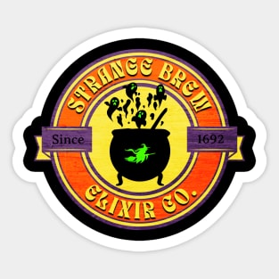 Strange Brew Elixir Co. Sticker